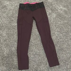 Lululemon Invigorate High-Rise Tight 28” size 12 maroon